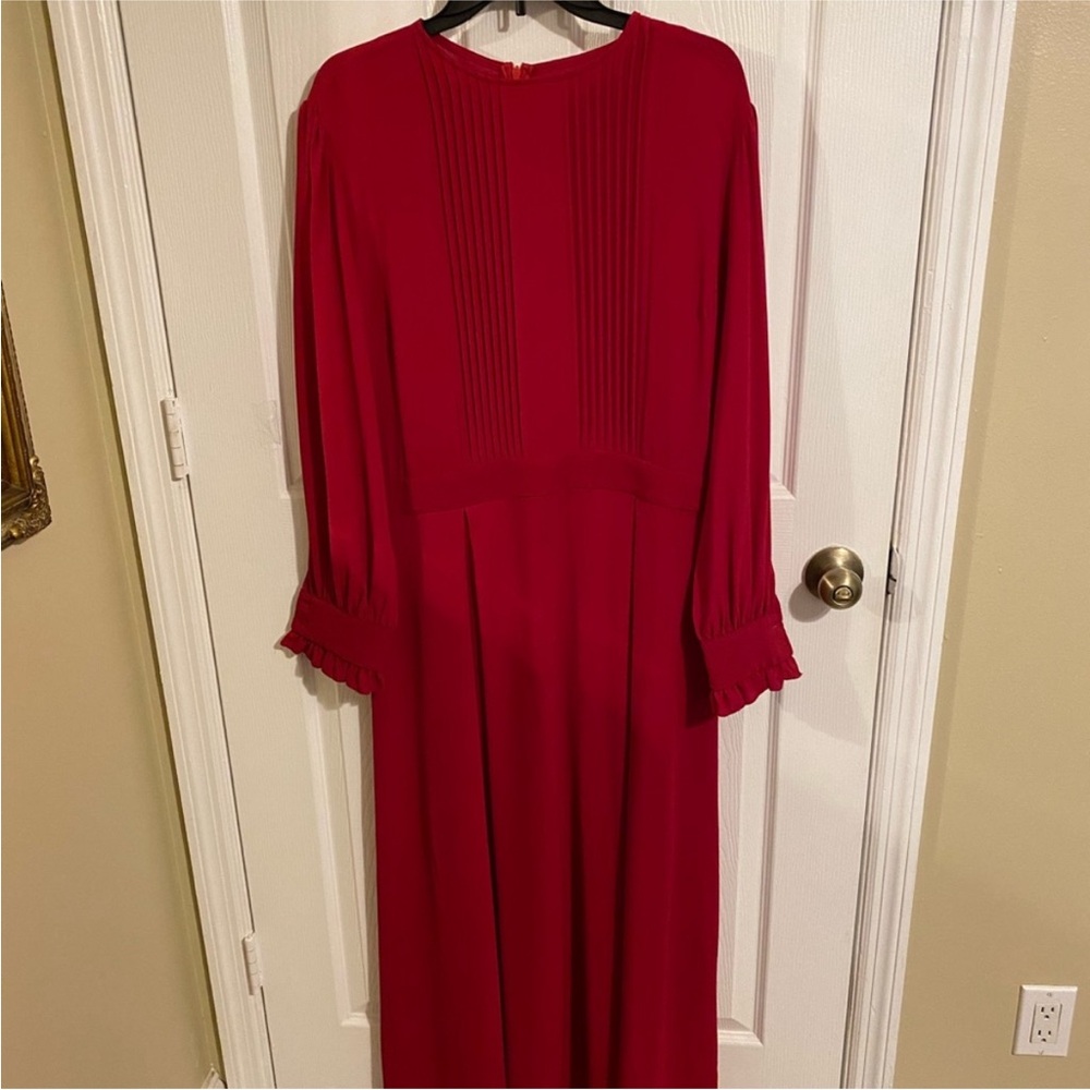 Elegant Red Women's Dress